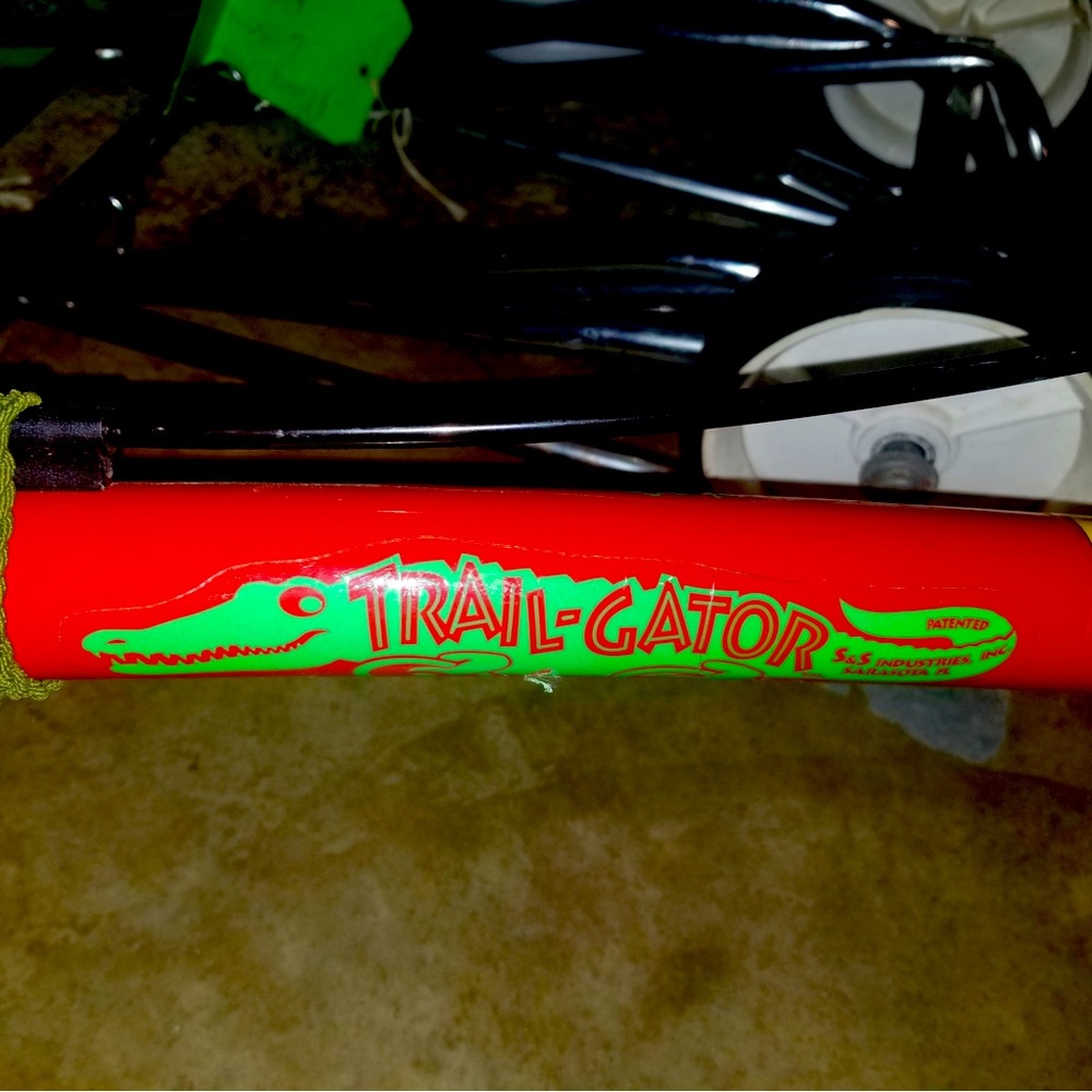 Trail gator bike attachment